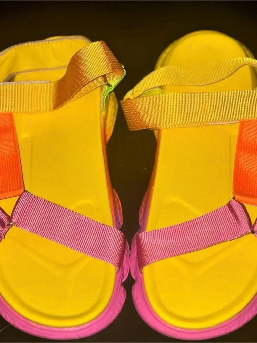 Colorful Strappy Sandals US 9.5 NWT